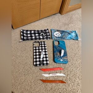 Lot of (2) iPhone 12 Pro Max Loopy Phone Cases